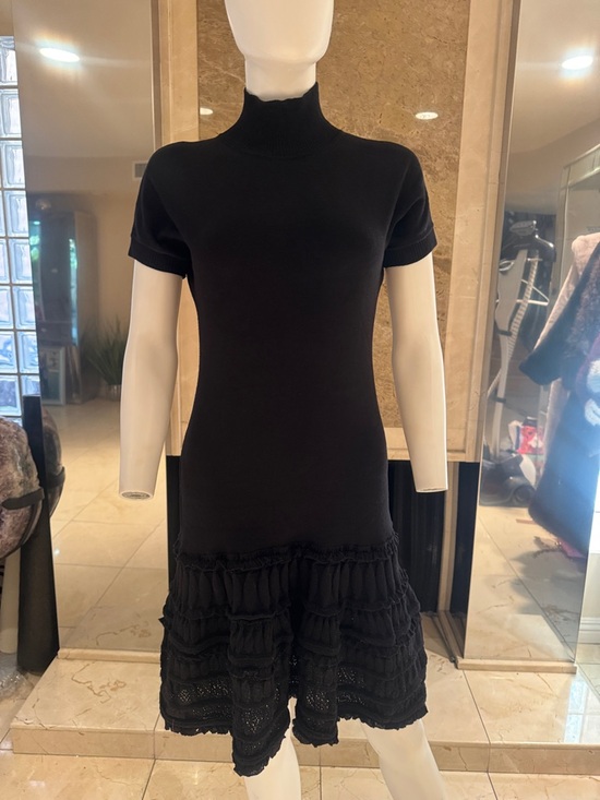Roberto Cavalli Dresses & Skirts - Roberto Cavalli Wool Turtleneck Sweater Dress